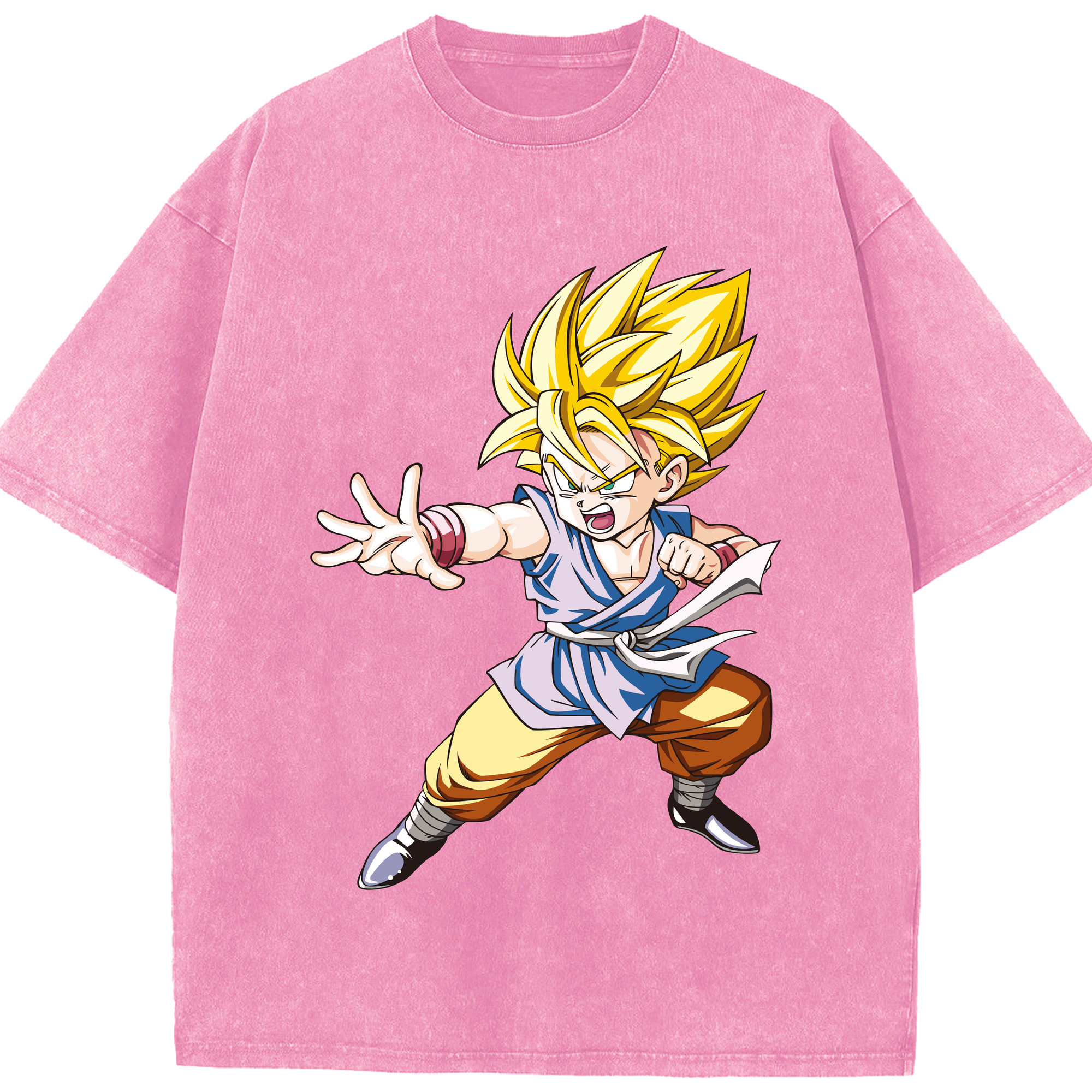 （画像用） ドラゴンボール ベジット DRAGON BALL Vegetto 綿100% ヴィンテージ風 半袖Tシャツ（フロントプリント）